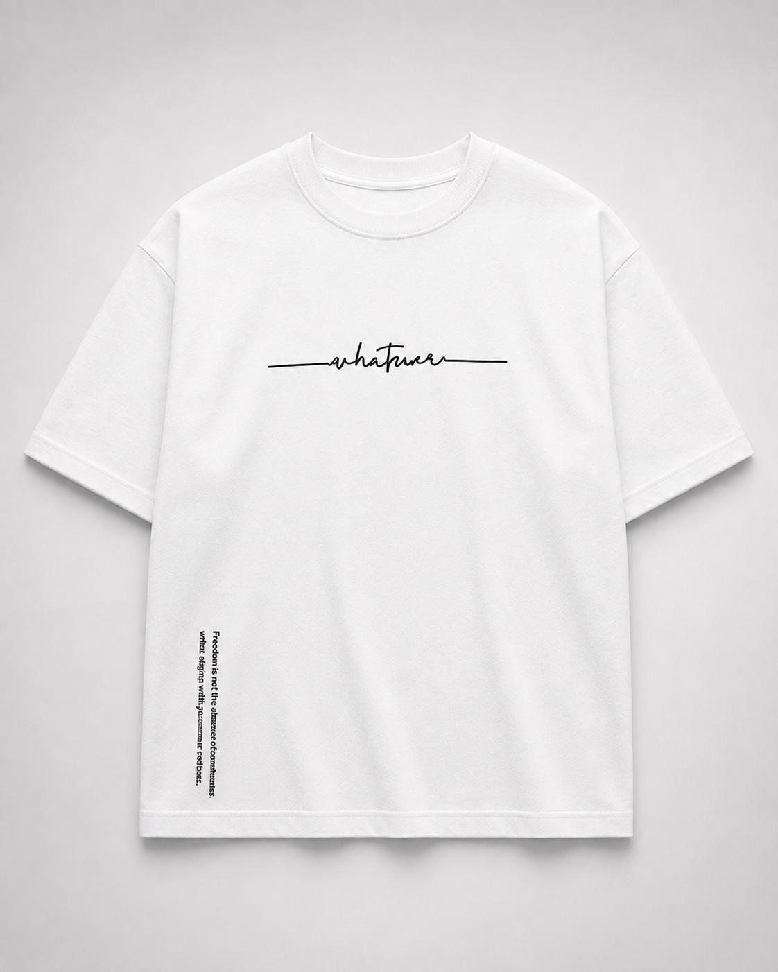 Signature | Camiseta oversize