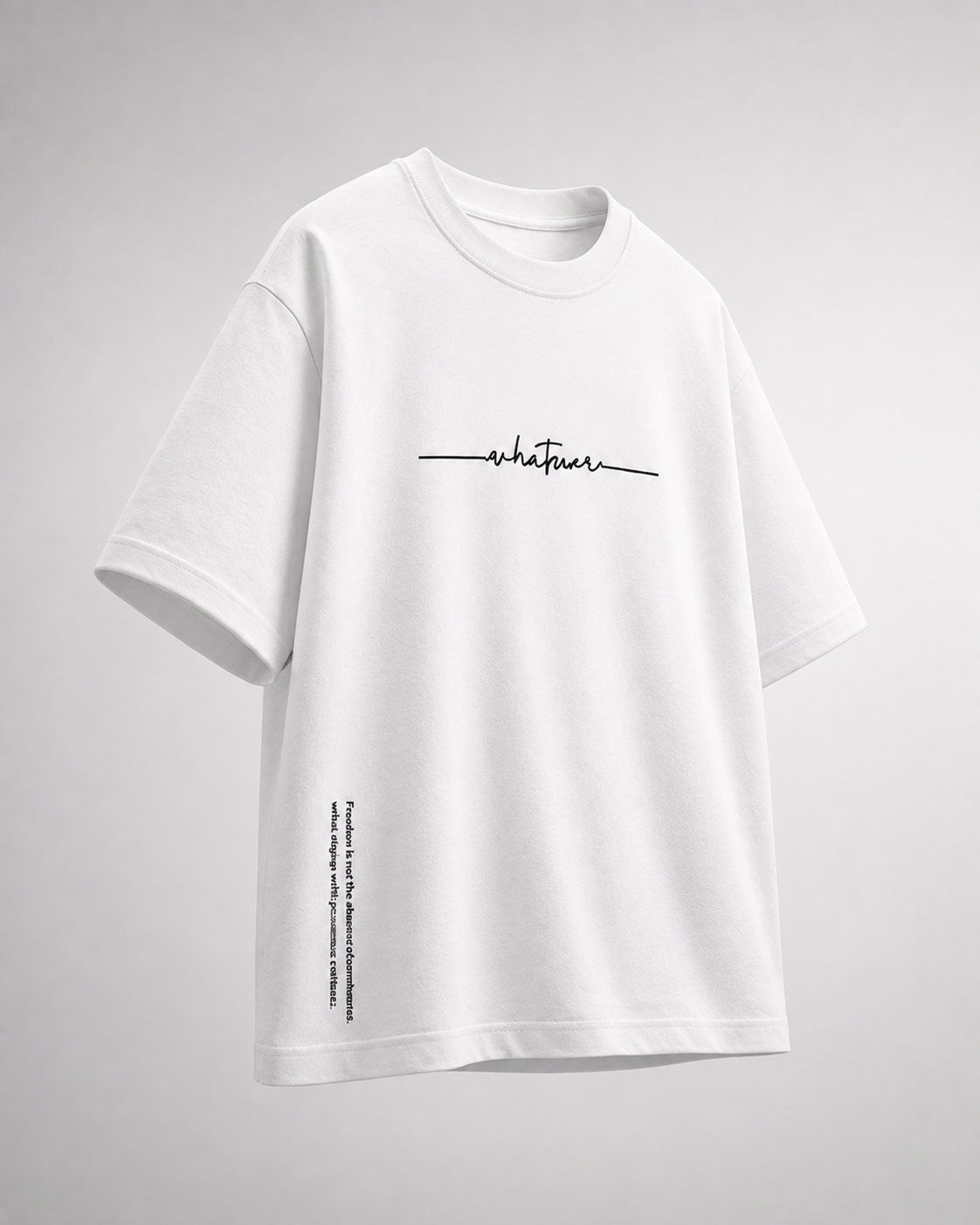 Signature | Camiseta oversize