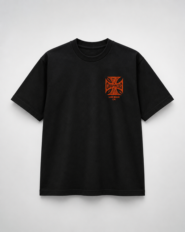 Negro / naranja
