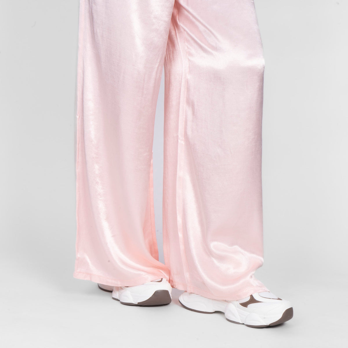 Aroa | Pantalón satinado ancho