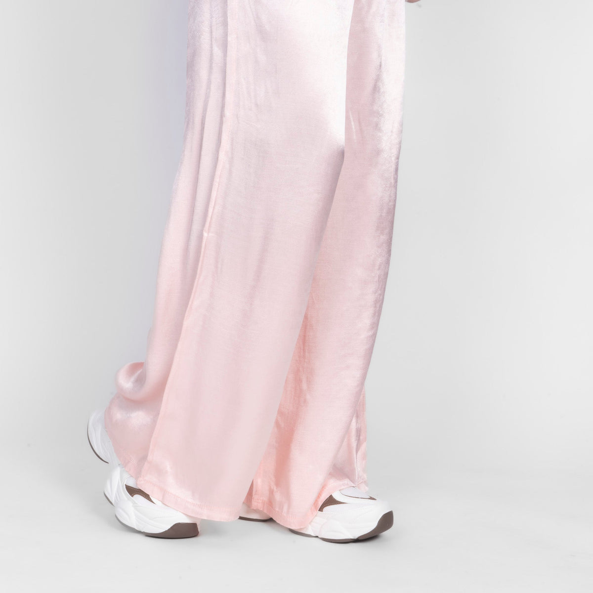 Aroa | Pantalón satinado ancho