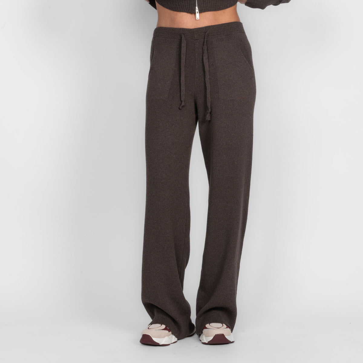 Ximena | Conjunto de cárdigan con cremallera y pantalón