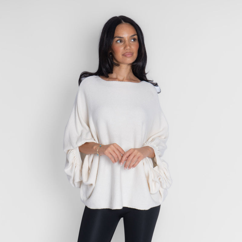 Lola | Jersey oversize de manga murciélago