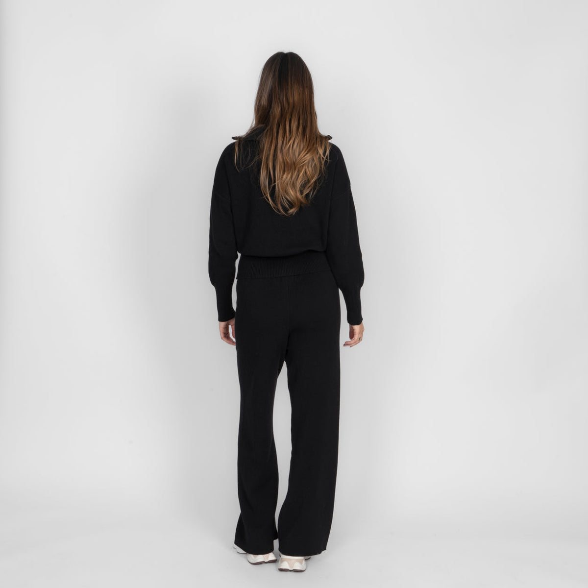 Ximena | Conjunto de cárdigan con cremallera y pantalón