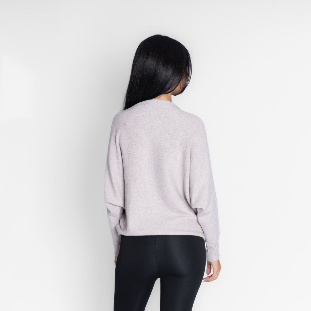 Leyre | Jersey de punto de hombros descubiertos