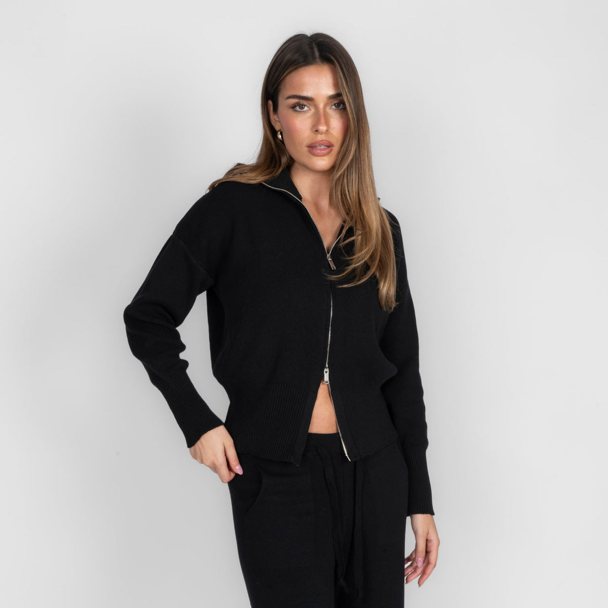Manuela | Cárdigan con cremallera