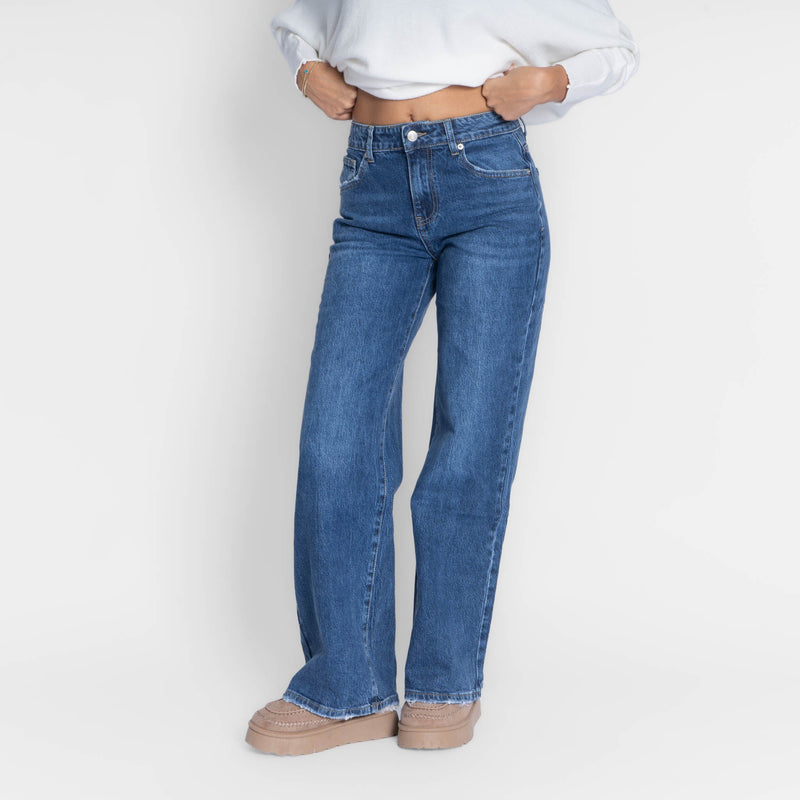 Adela | Vaqueros de pierna ancha