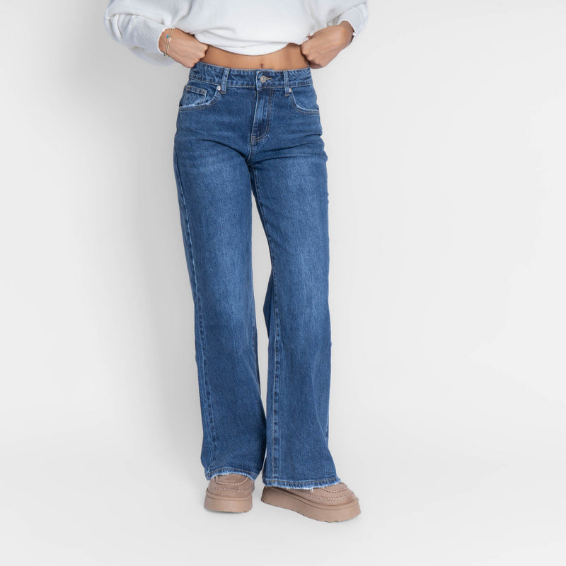 Adela | Vaqueros de pierna ancha