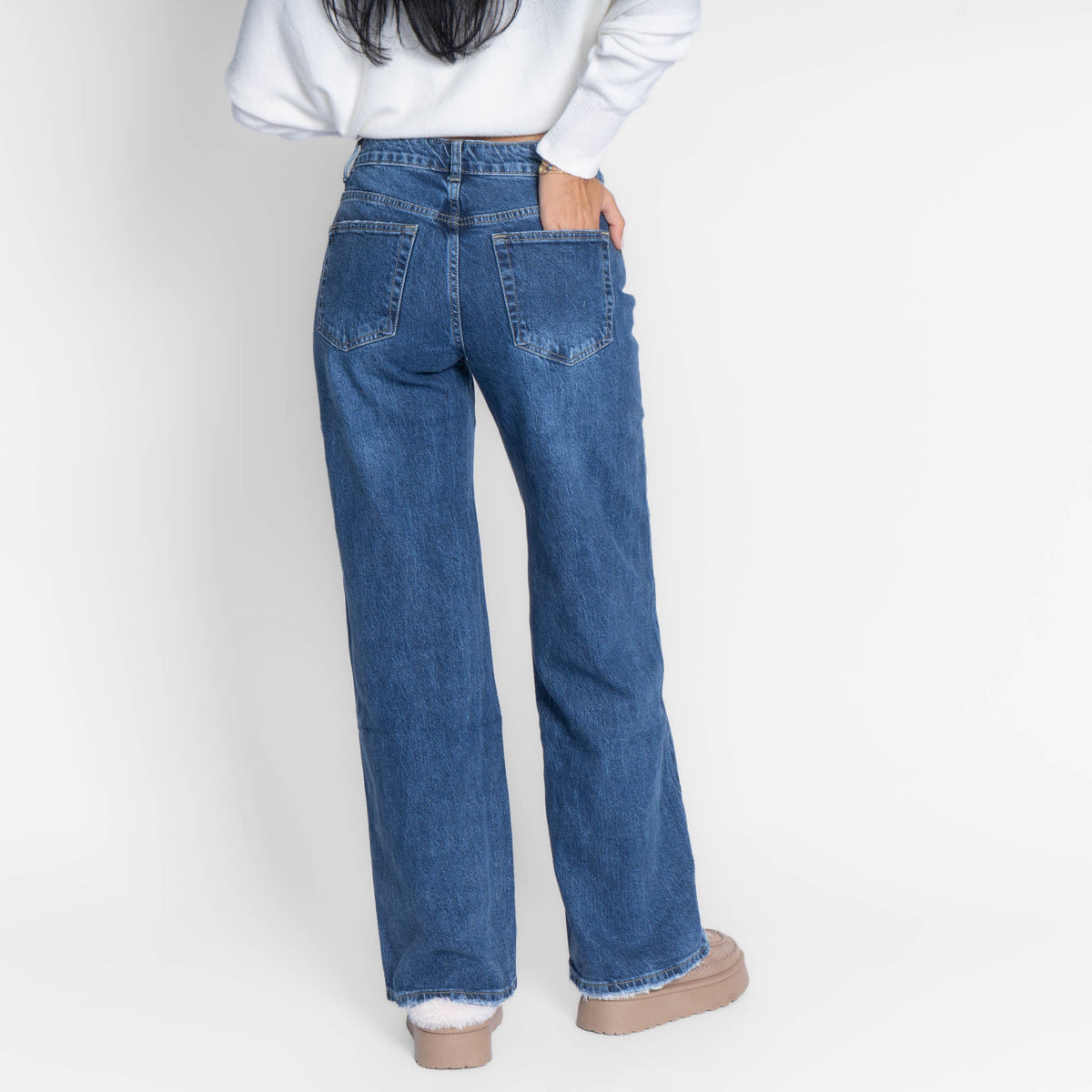 Adela | Vaqueros de pierna ancha