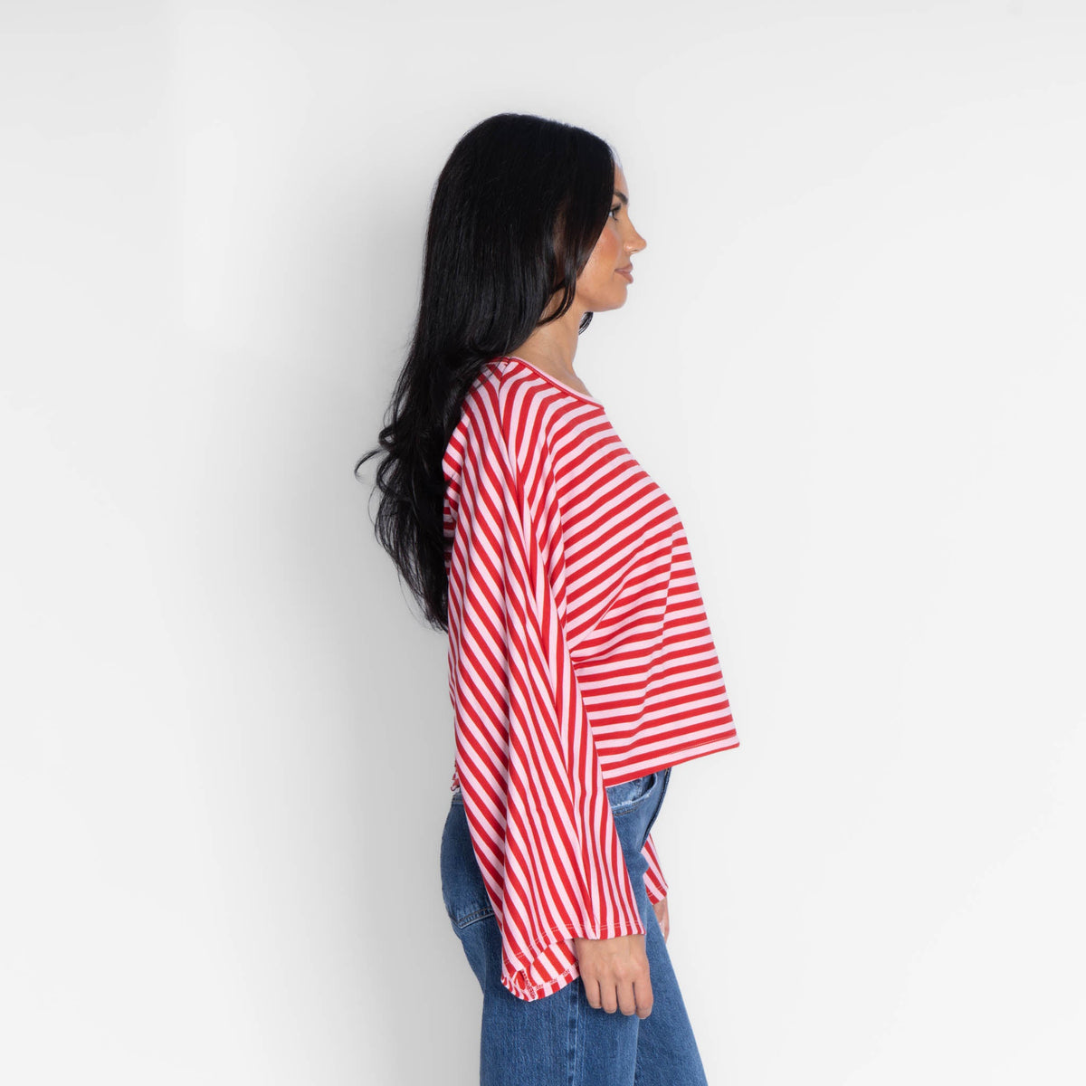 Nuria | Jersey de rayas de manga larga