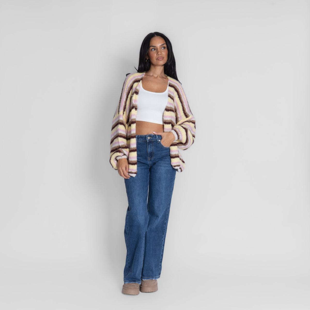 Vera | Cárdigan oversize multicolor