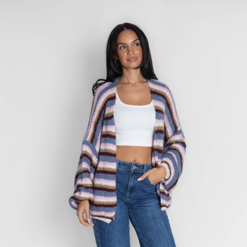 Vera | Cárdigan oversize multicolor