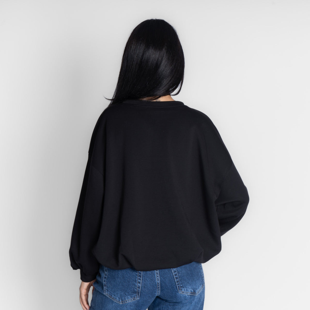 Mara | Jersey oversize fruncido