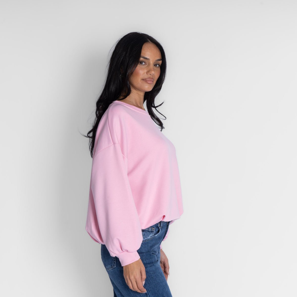 Mara | Jersey oversize fruncido