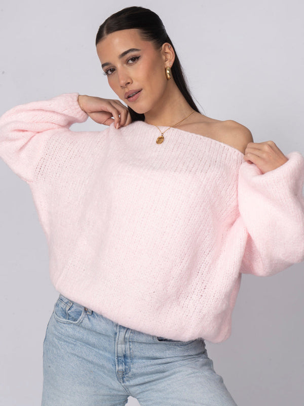 Rosa empolvado