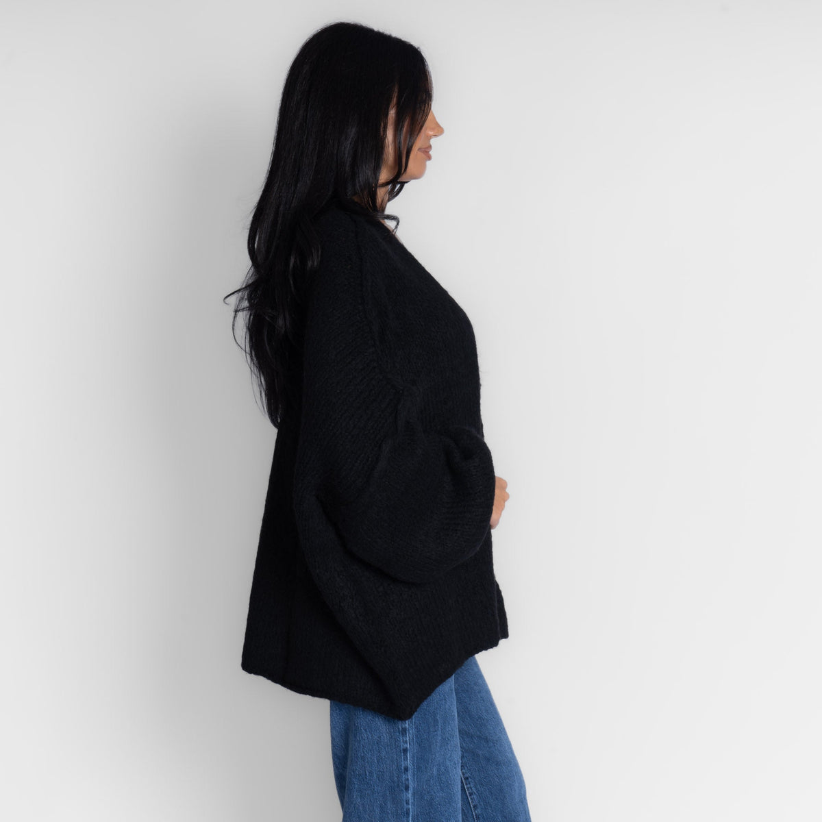 Clarisa | Cárdigan oversize abierto