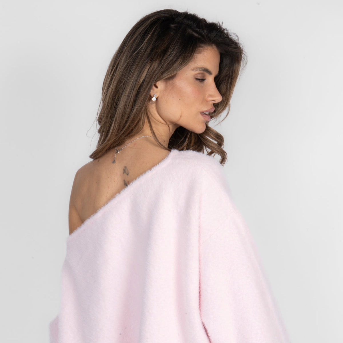 Lorena | Jersey de hombros descubiertos