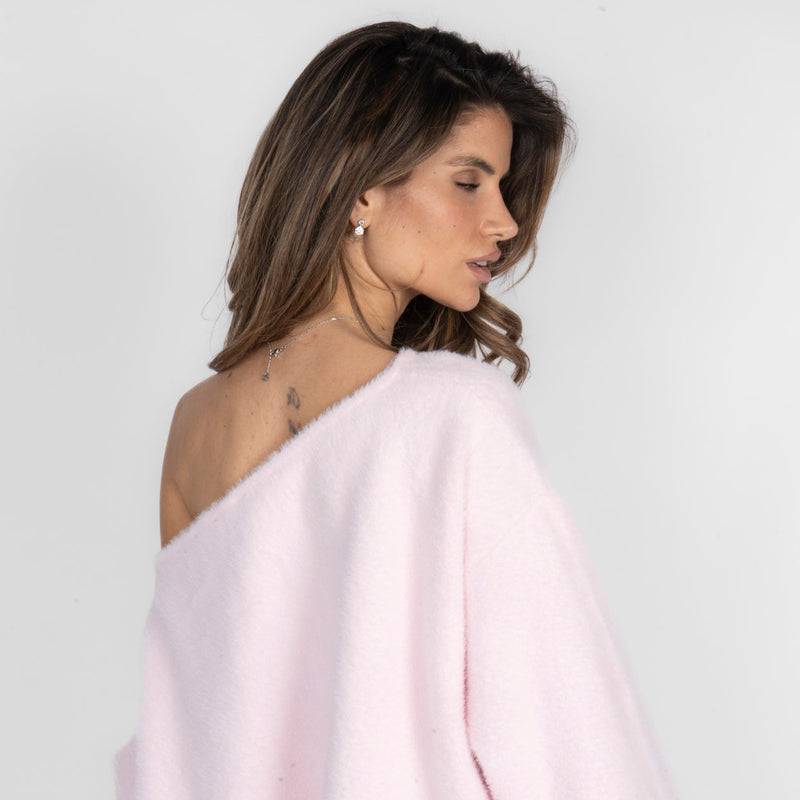 Lorena | Jersey de hombros descubiertos