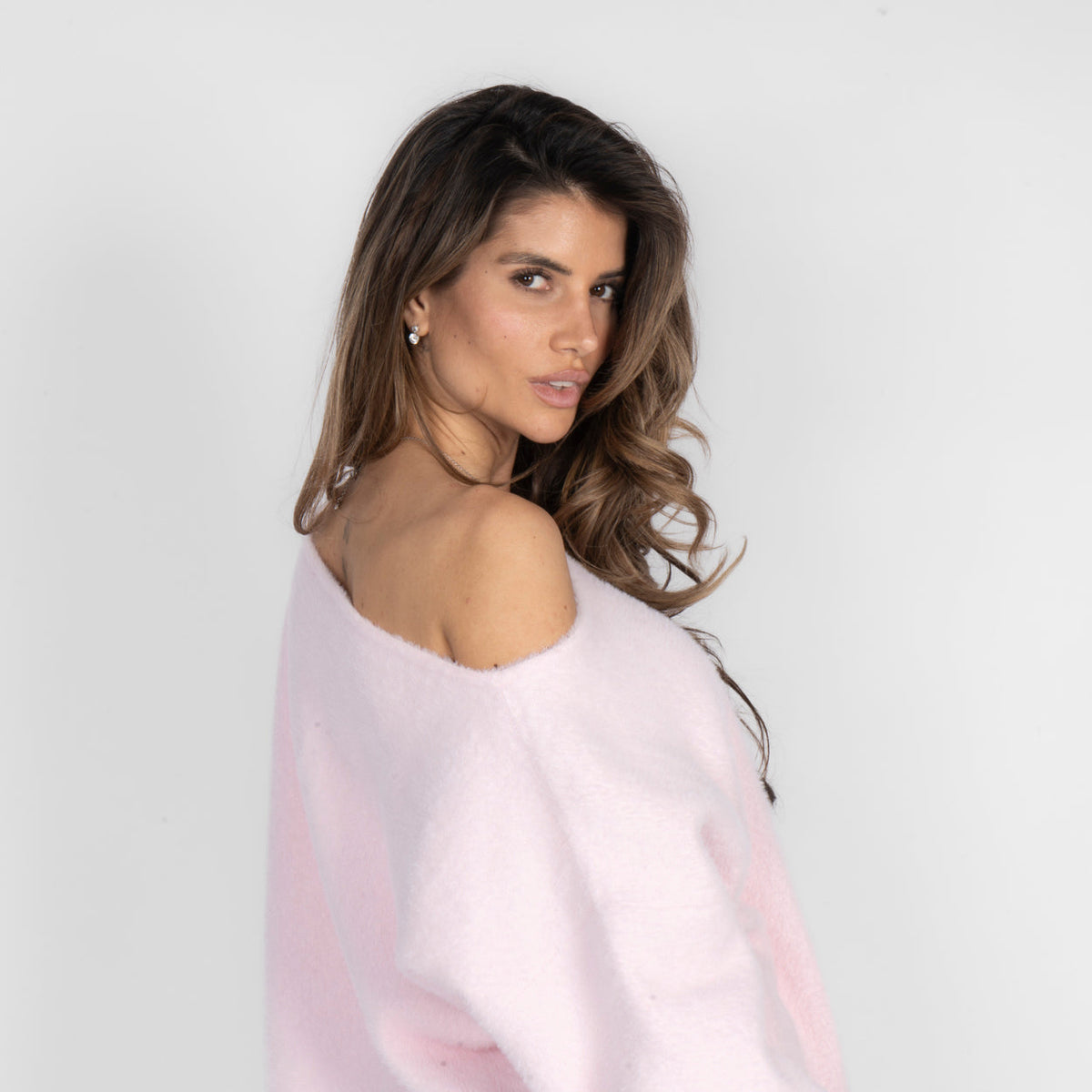 Lorena | Jersey de hombros descubiertos