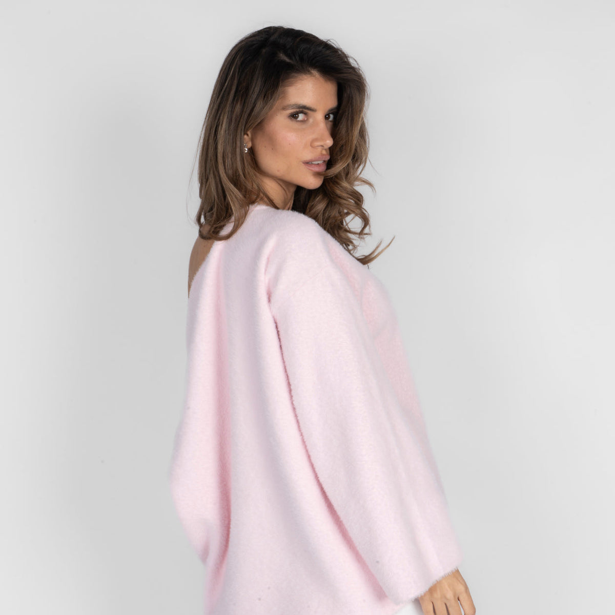 Lorena | Jersey de hombros descubiertos