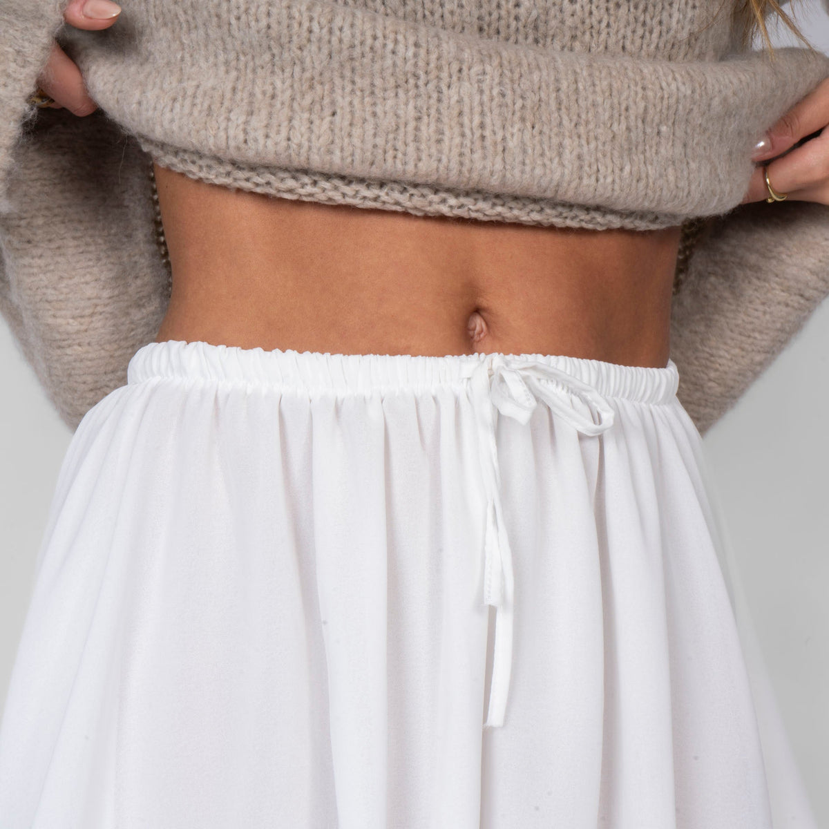 Vega | Falda pantalón de volantes