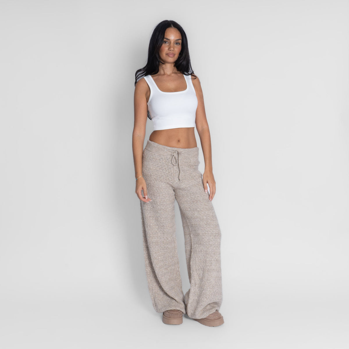 Noa | Pantalón ancho de punto