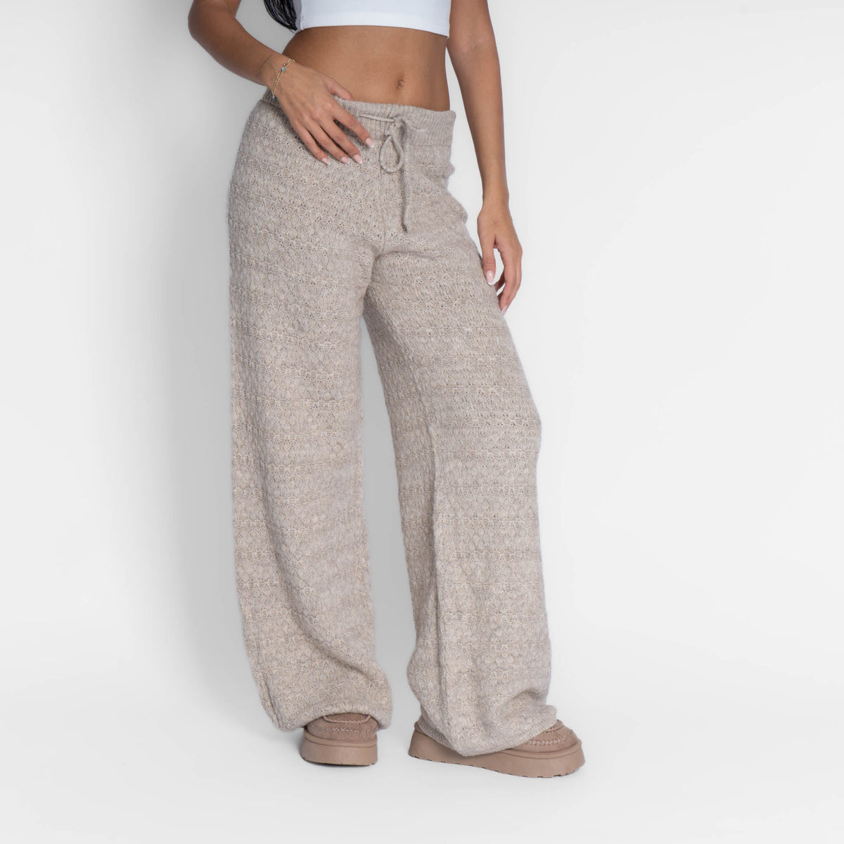 Noa | Pantalón ancho de punto
