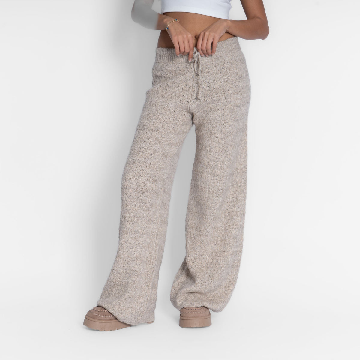 Noa | Pantalón ancho de punto