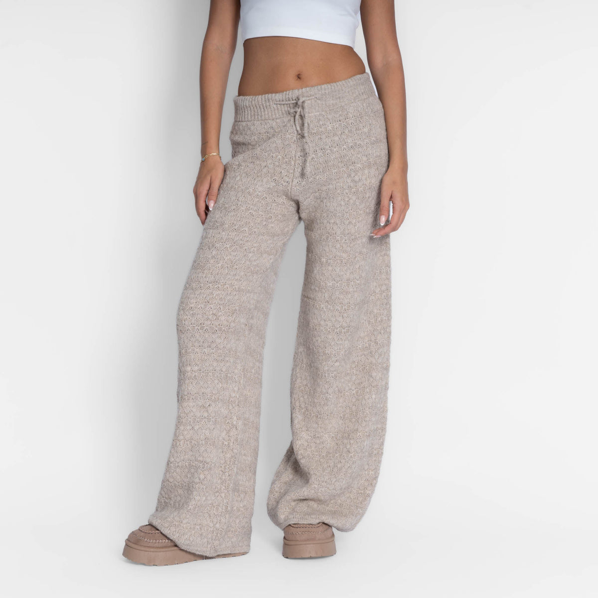 Noa | Pantalón ancho de punto