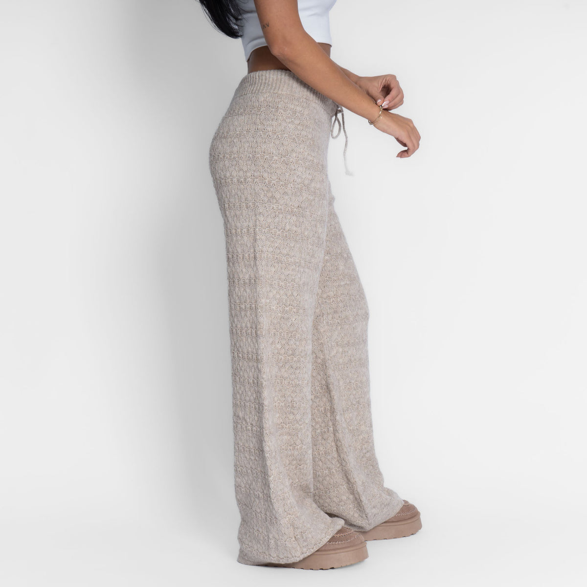 Noa | Pantalón ancho de punto