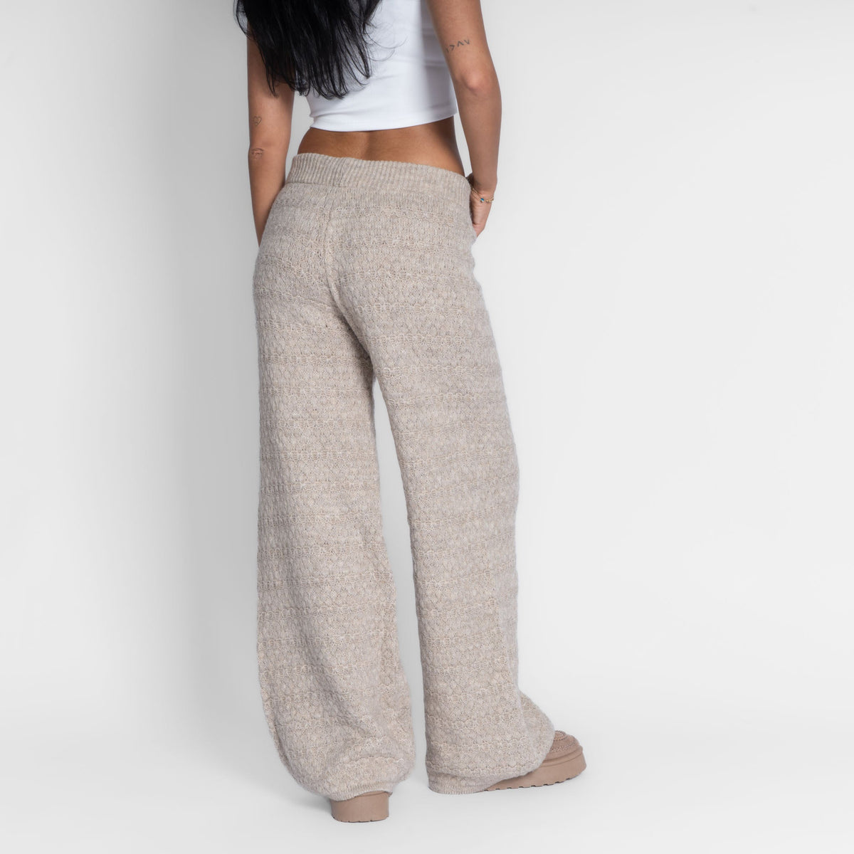 Noa | Pantalón ancho de punto