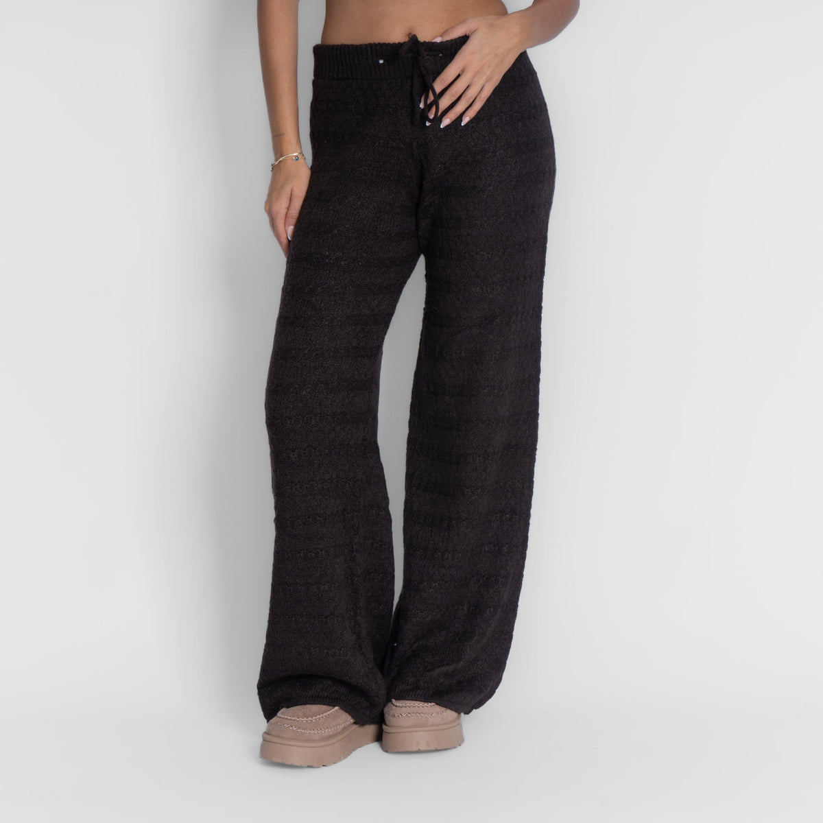 Noa | Pantalón ancho de punto