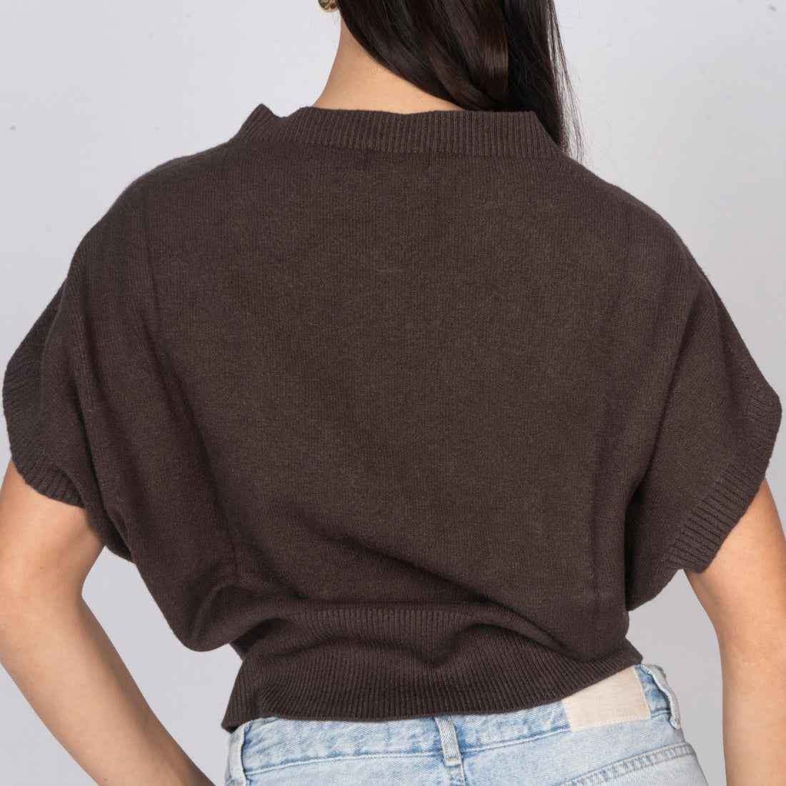 Alejandra | Top de punto boxy