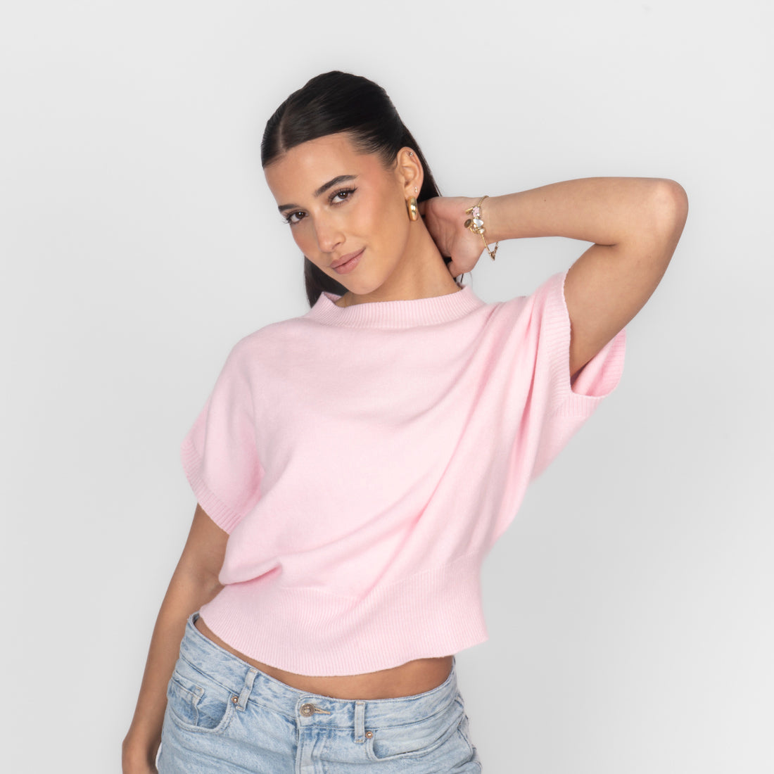 Alejandra | Top de punto boxy