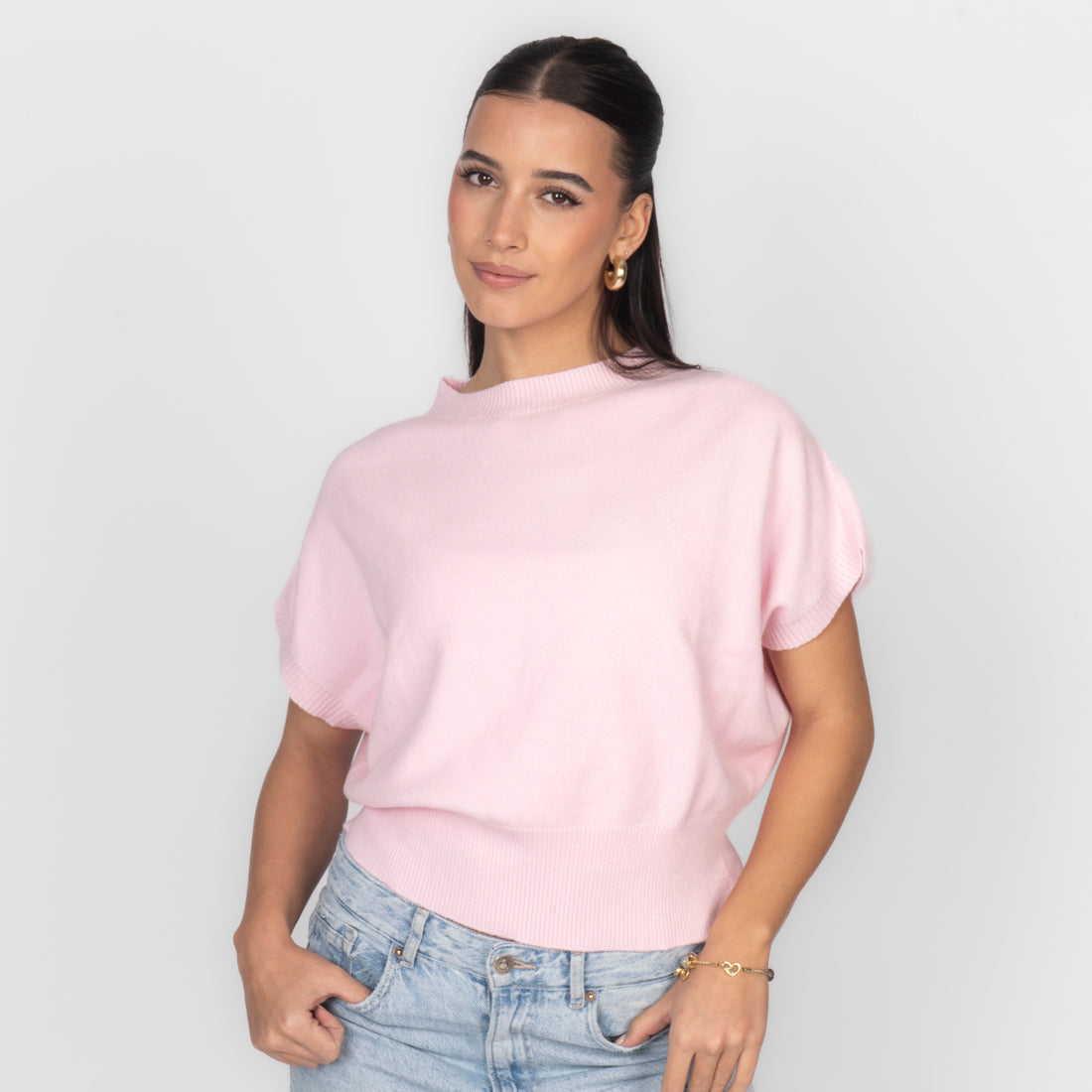 Alejandra | Top de punto boxy
