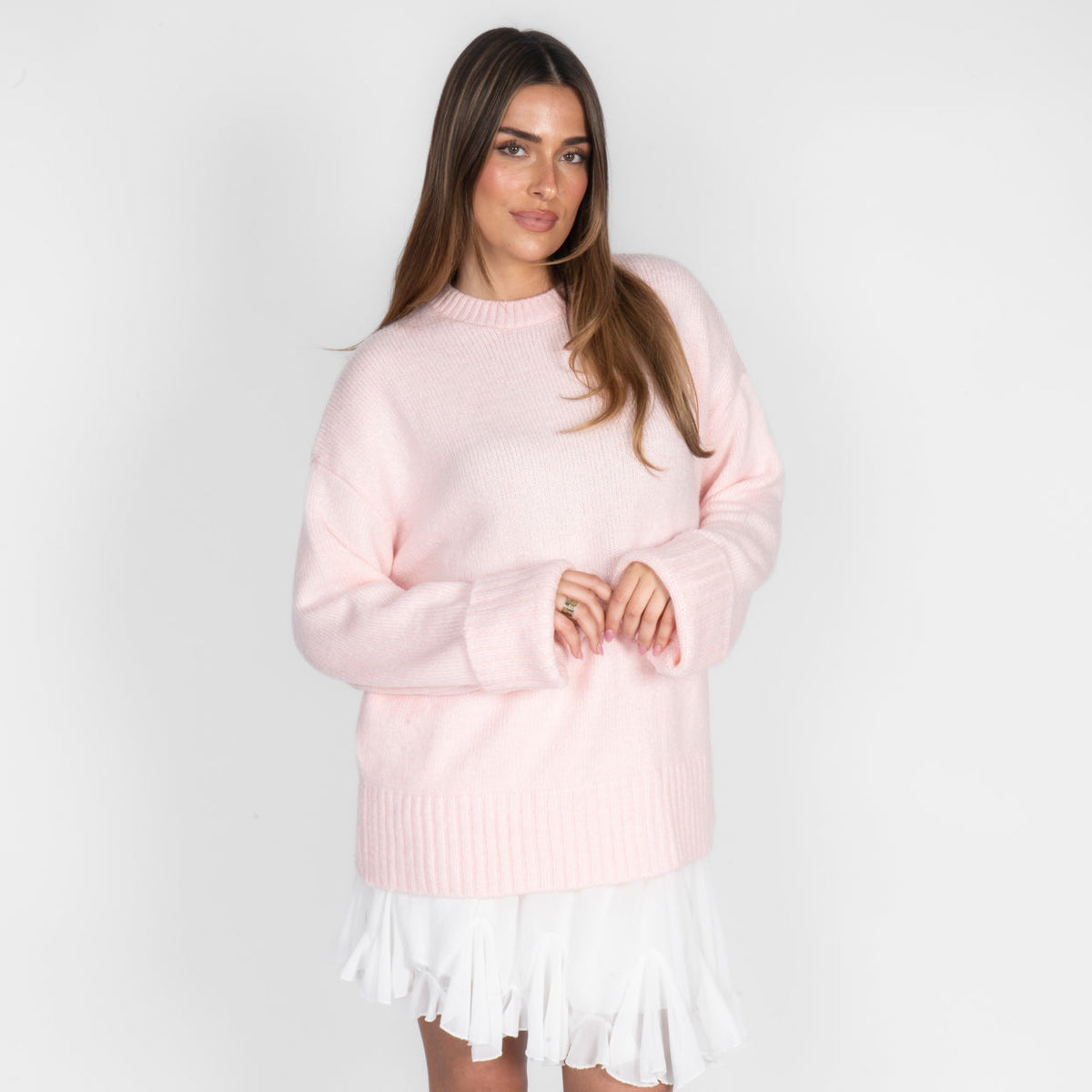 Beatriz | Jersey oversize con puños vueltos