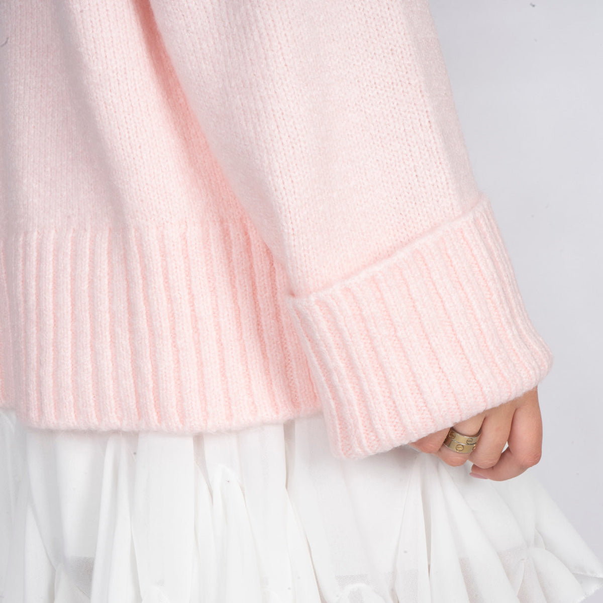 Beatriz | Jersey oversize con puños vueltos