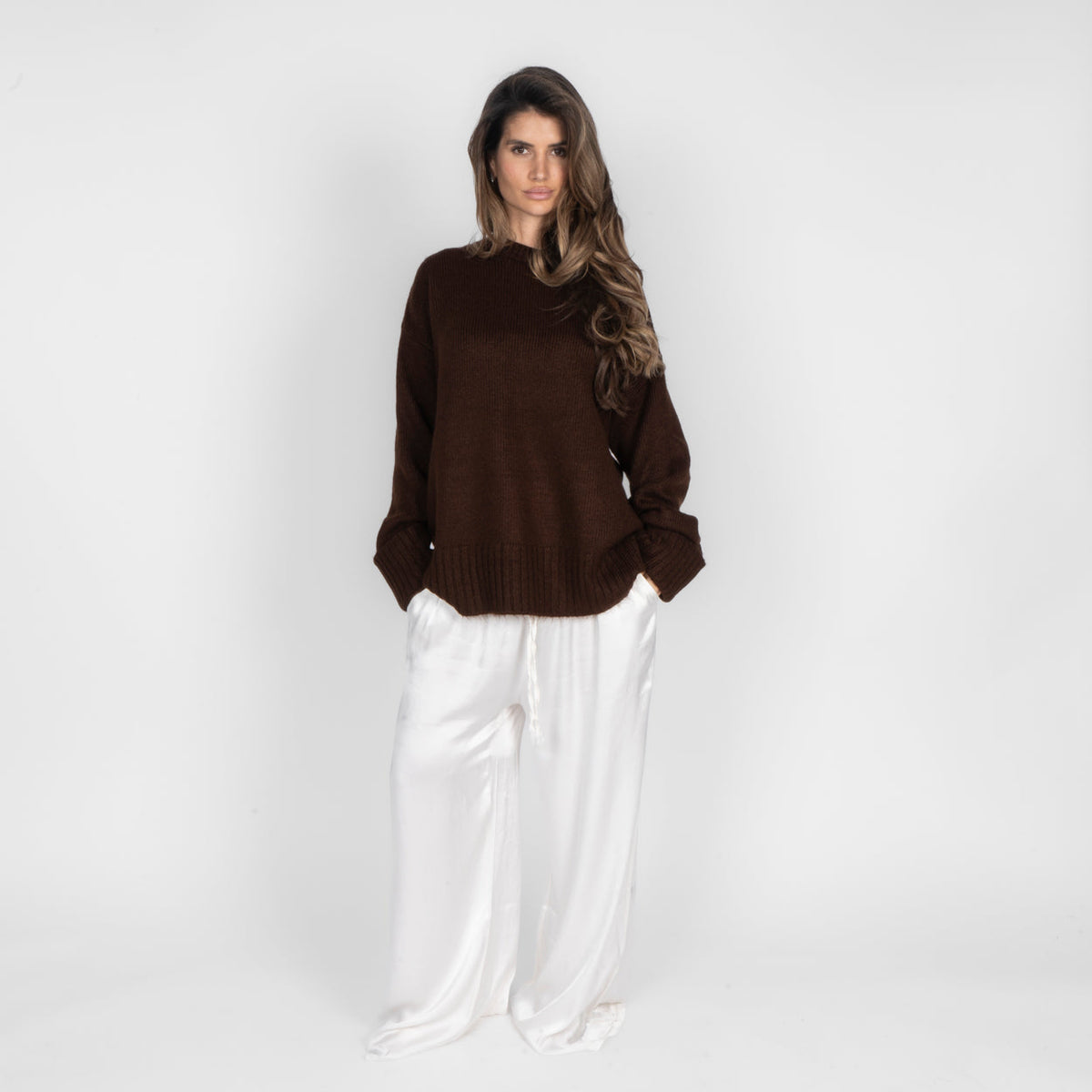 Beatriz | Jersey oversize con puños vueltos