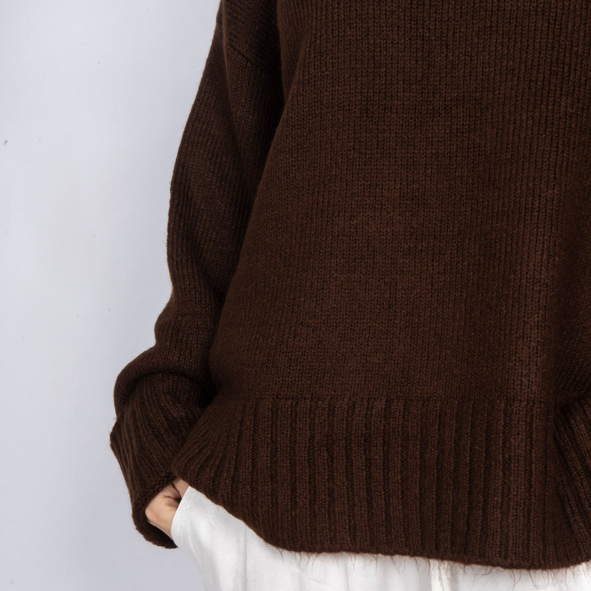 Beatriz | Jersey oversize con puños vueltos