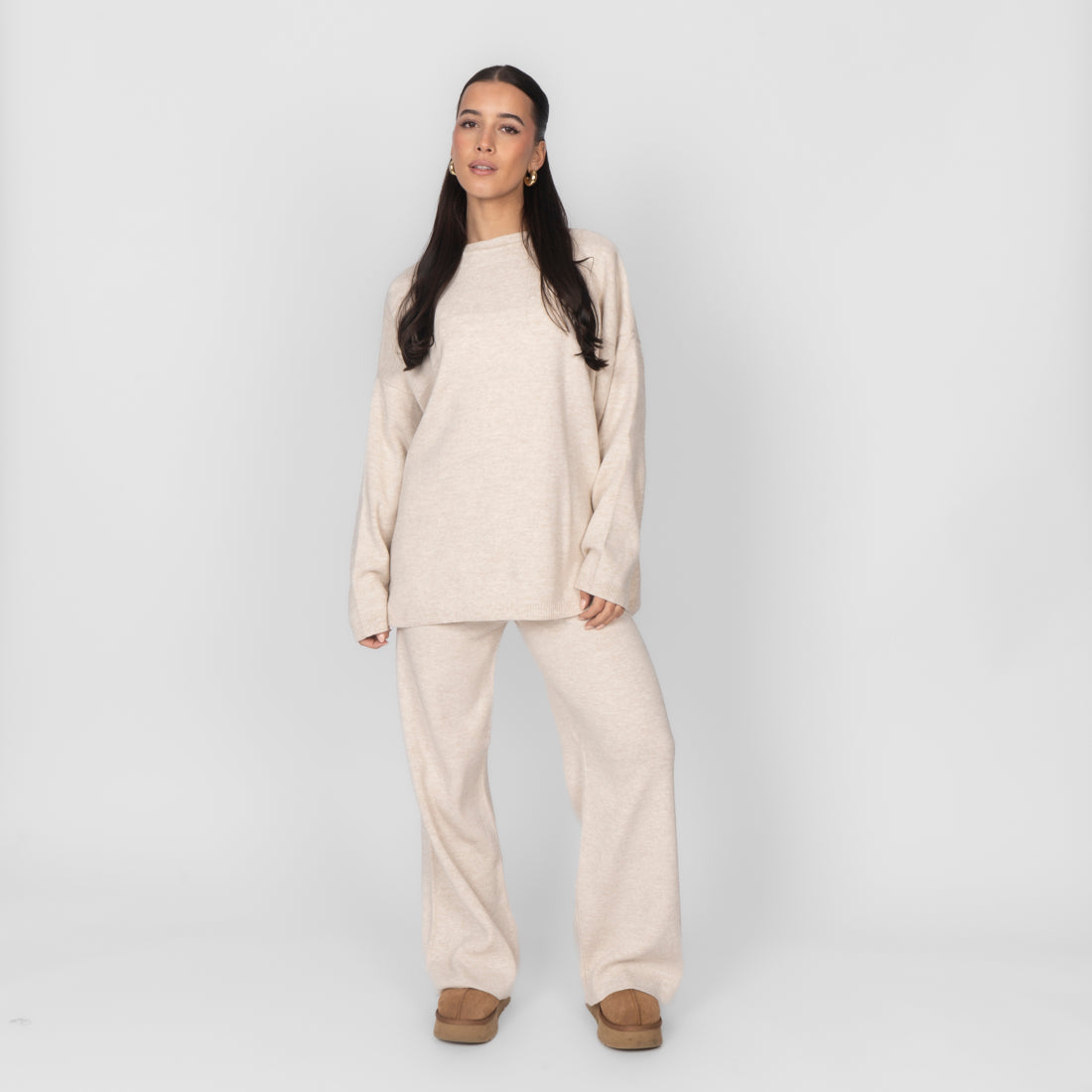 Bárbara | Pantalón de punto con cintura elástica