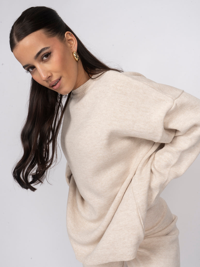 Mónica | Conjunto de top y pantalón de punto