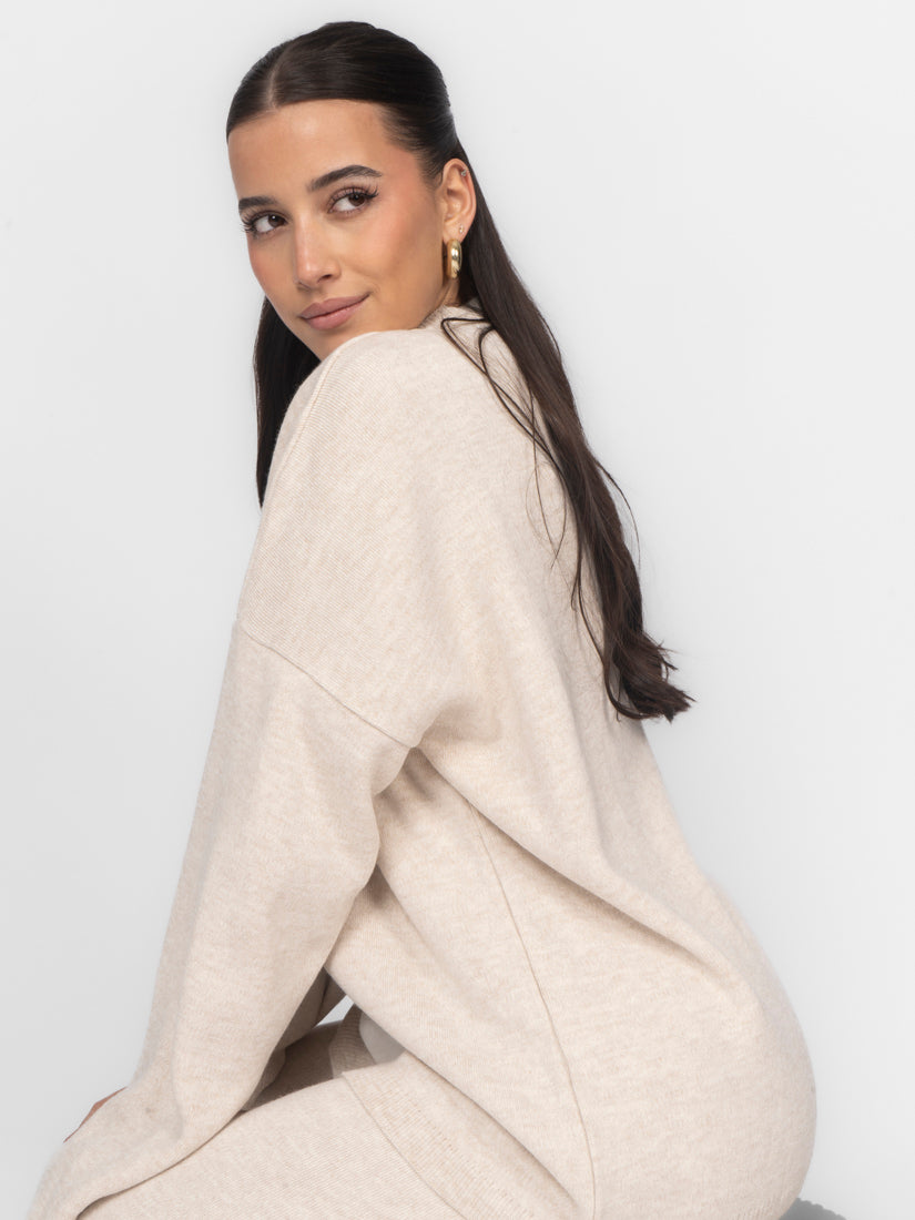 Mónica | Conjunto de top y pantalón de punto