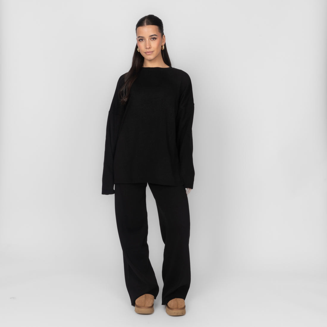 Bárbara | Pantalón de punto con cintura elástica