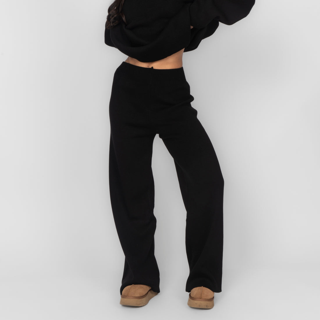 Bárbara | Pantalón de punto con cintura elástica