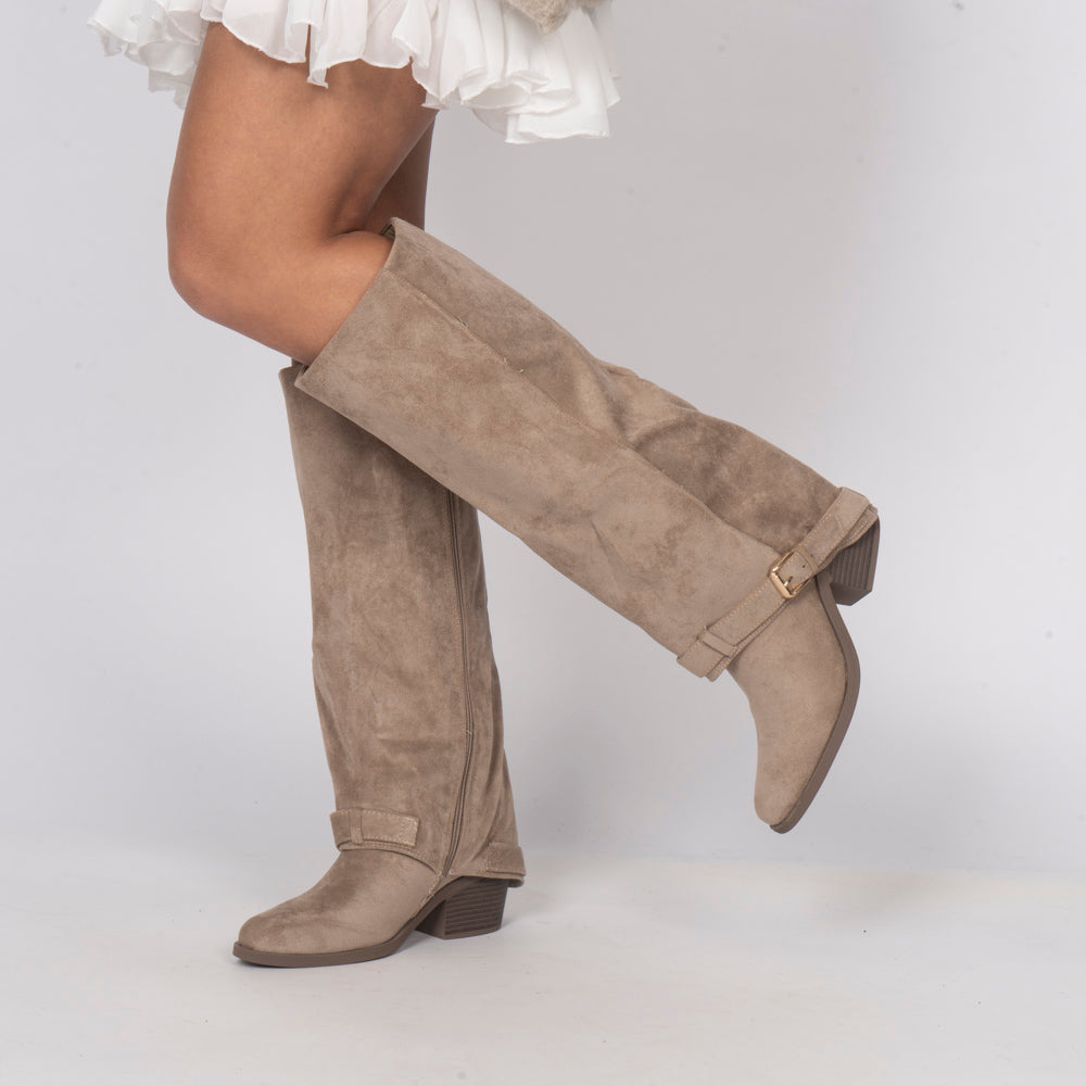 Paloma | Bota alta estilo western