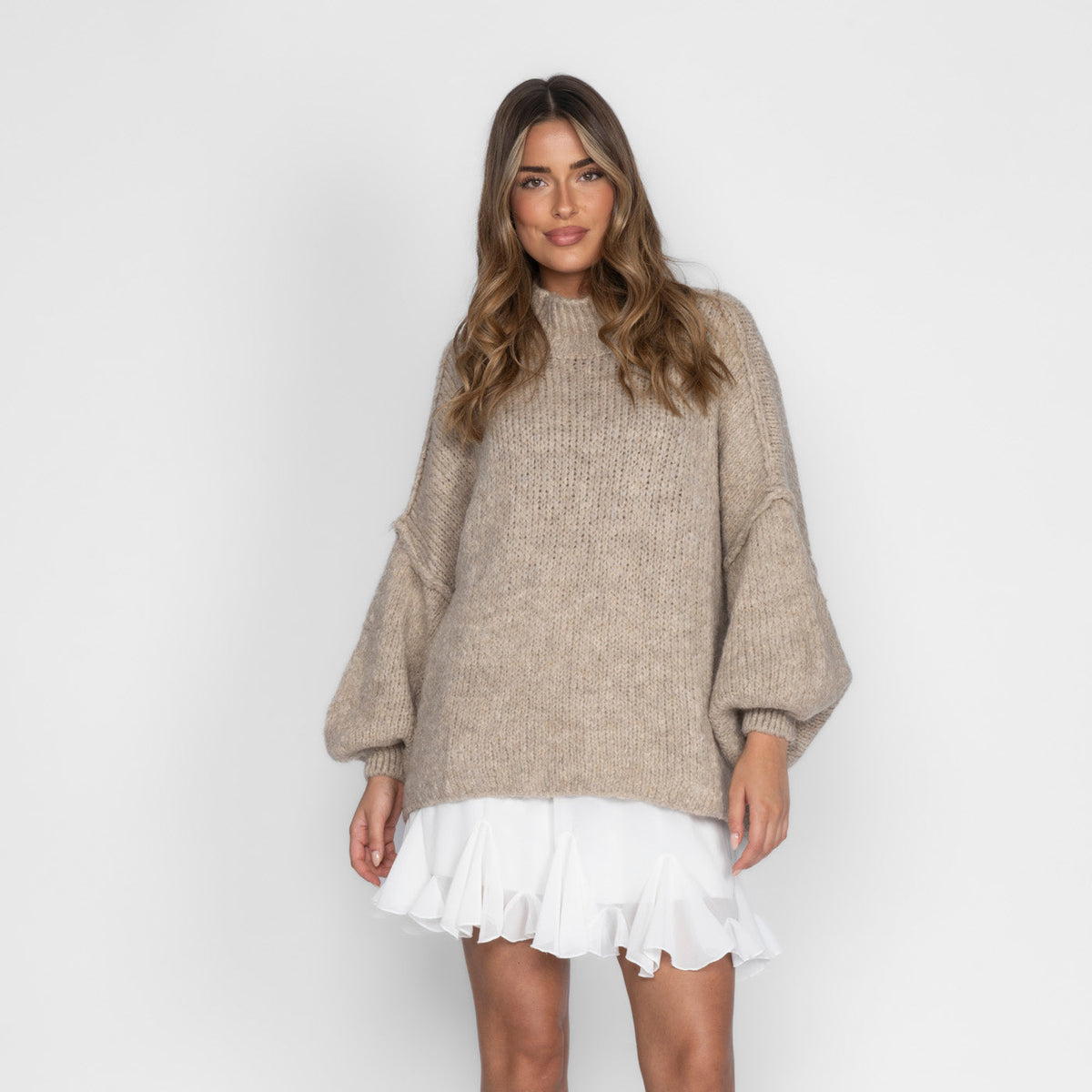 Úrsula | Jersey oversize de cuello alto