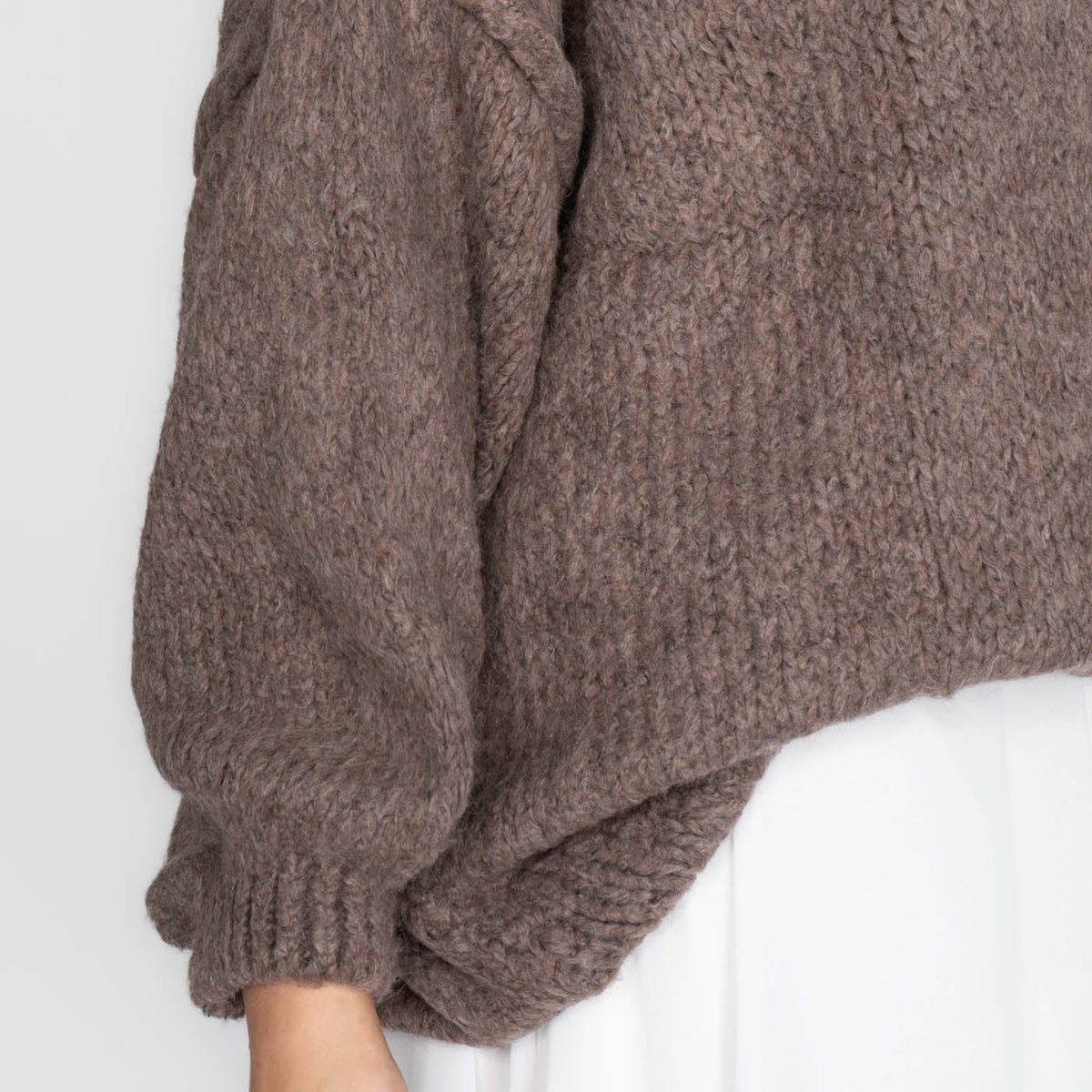 Úrsula | Jersey oversize de cuello alto