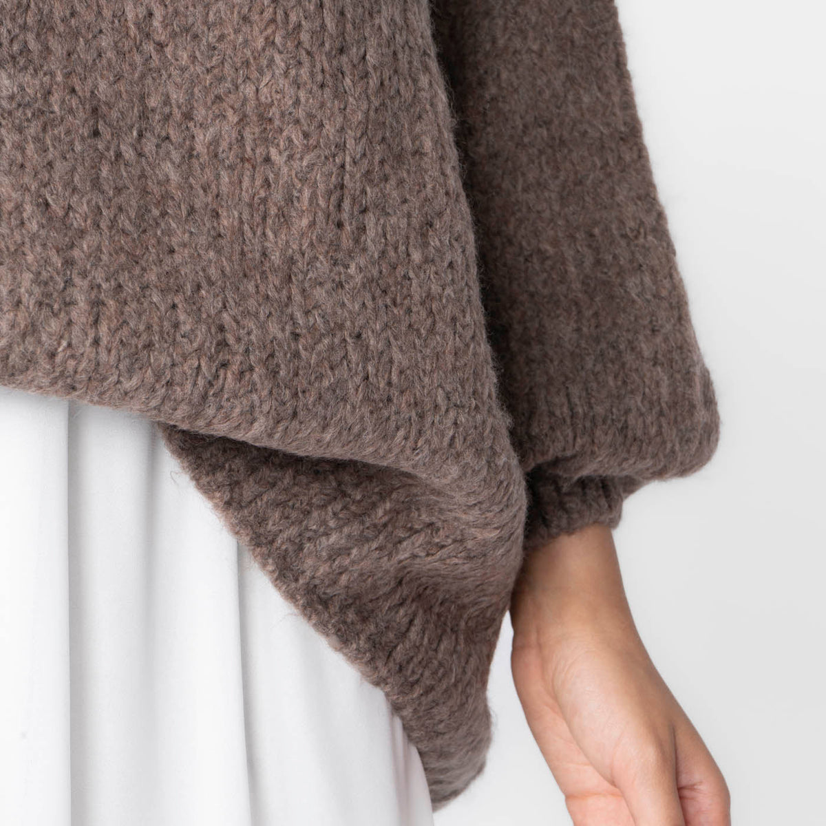 Úrsula | Jersey oversize de cuello alto