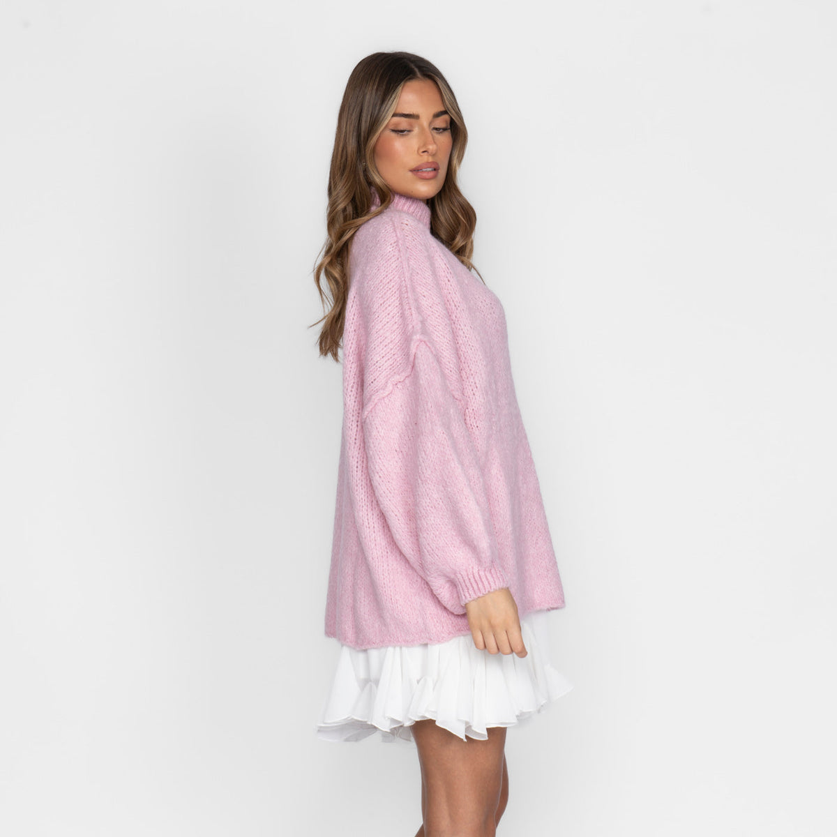 Úrsula | Jersey oversize de cuello alto