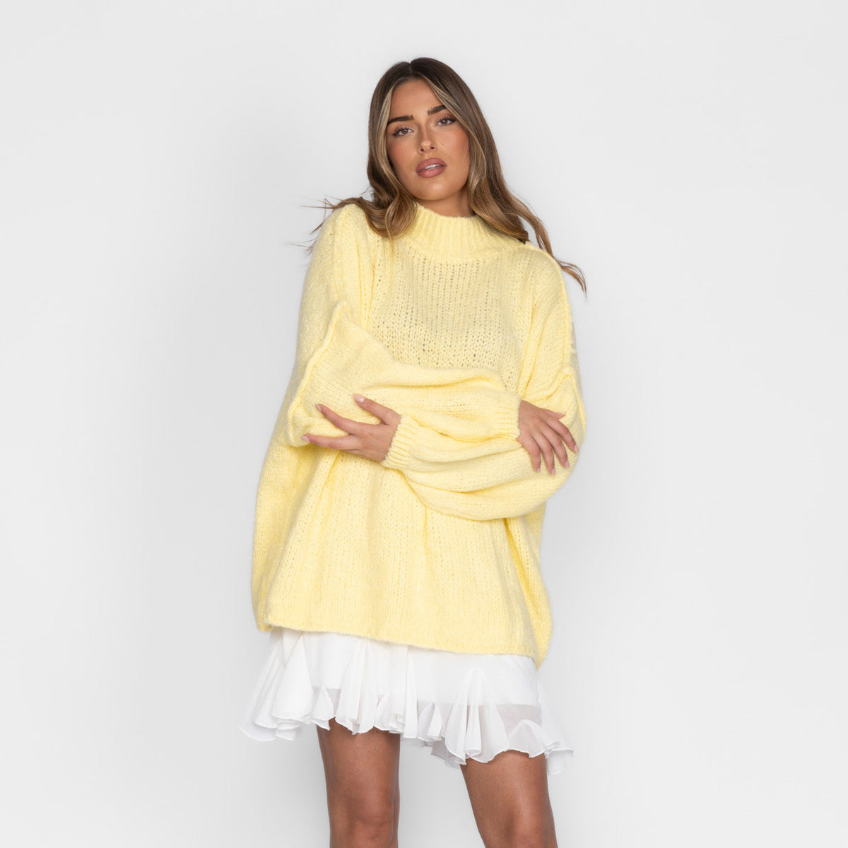 Úrsula | Jersey oversize de cuello alto
